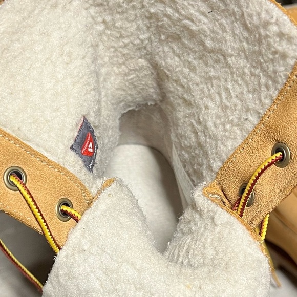 🌻Timberland Authentics Teddy Fleece Waterproof Boots Women's Size 7.5 - Picture 11 of 13